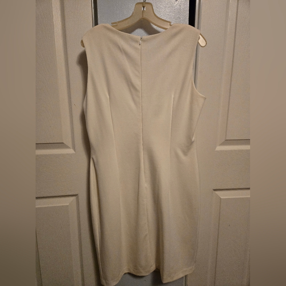 Calvin Klein Ivory Striped Mini Dress - Picture 5 of 12